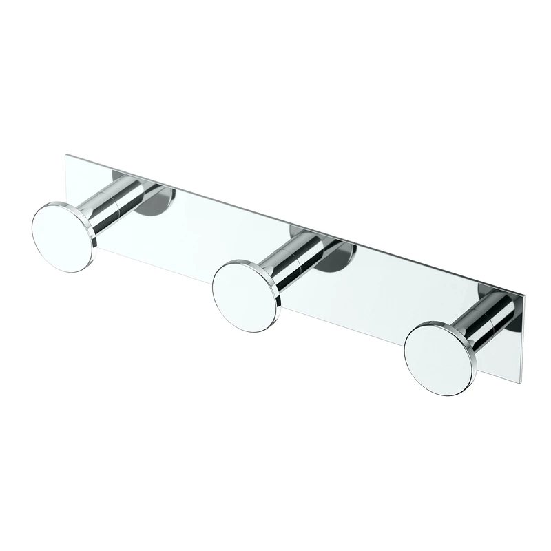 Gatco 1288 Modern Décor Hook, Chrome, Triple