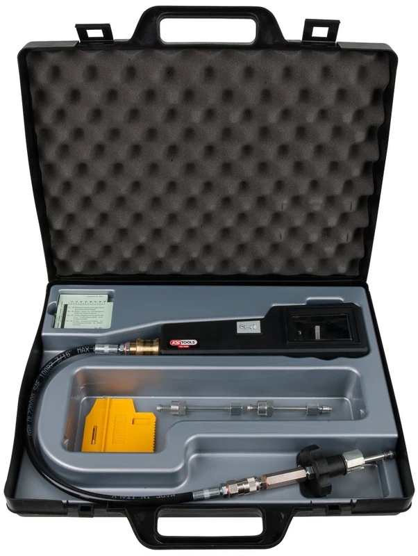 KS Tools Compression Pressure Gauge for Diesel Engines with Diagram Pen 53 Pieces, Colour, Size