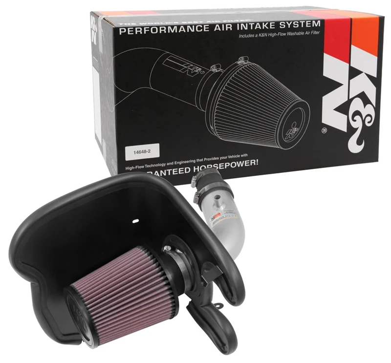 K&N Cold Air Intake Kit: High Performance, Increase Horsepower: Compatible with 2017-2019 Chevy Cruze, 1.4L L4, 69-4537TS