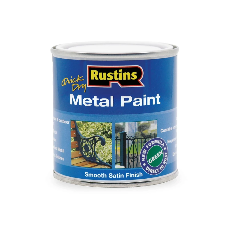 RUSTINS Metal Paint Green 250ml