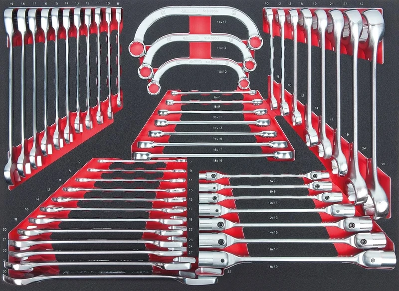 KS Tools 711.0048 SCS Key Set 48 Pieces in 1/1 System Insert