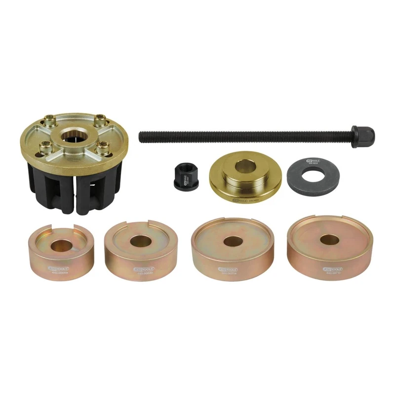 KS Tools Plastic 440.0535 Compact Wheel Lag Tool Set Hangers VAG, 17 pcs