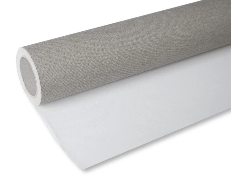 Arte & Arte Roll Canvas Painting, Cotton, White, h.160-Cm Lungh.10-Mt