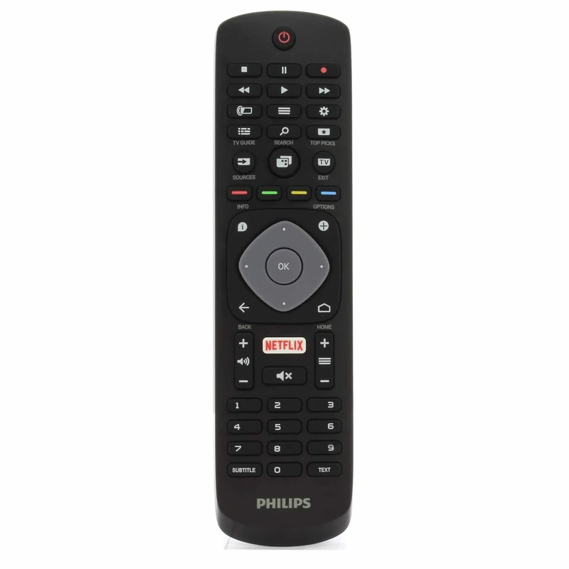 Philips 996596001555 YKF406-001 Genuine Remote Control for 32PFH5501 49PFH5501 55PUS6401 LCD LED 3D HD Smart TV'S with Netflix Button