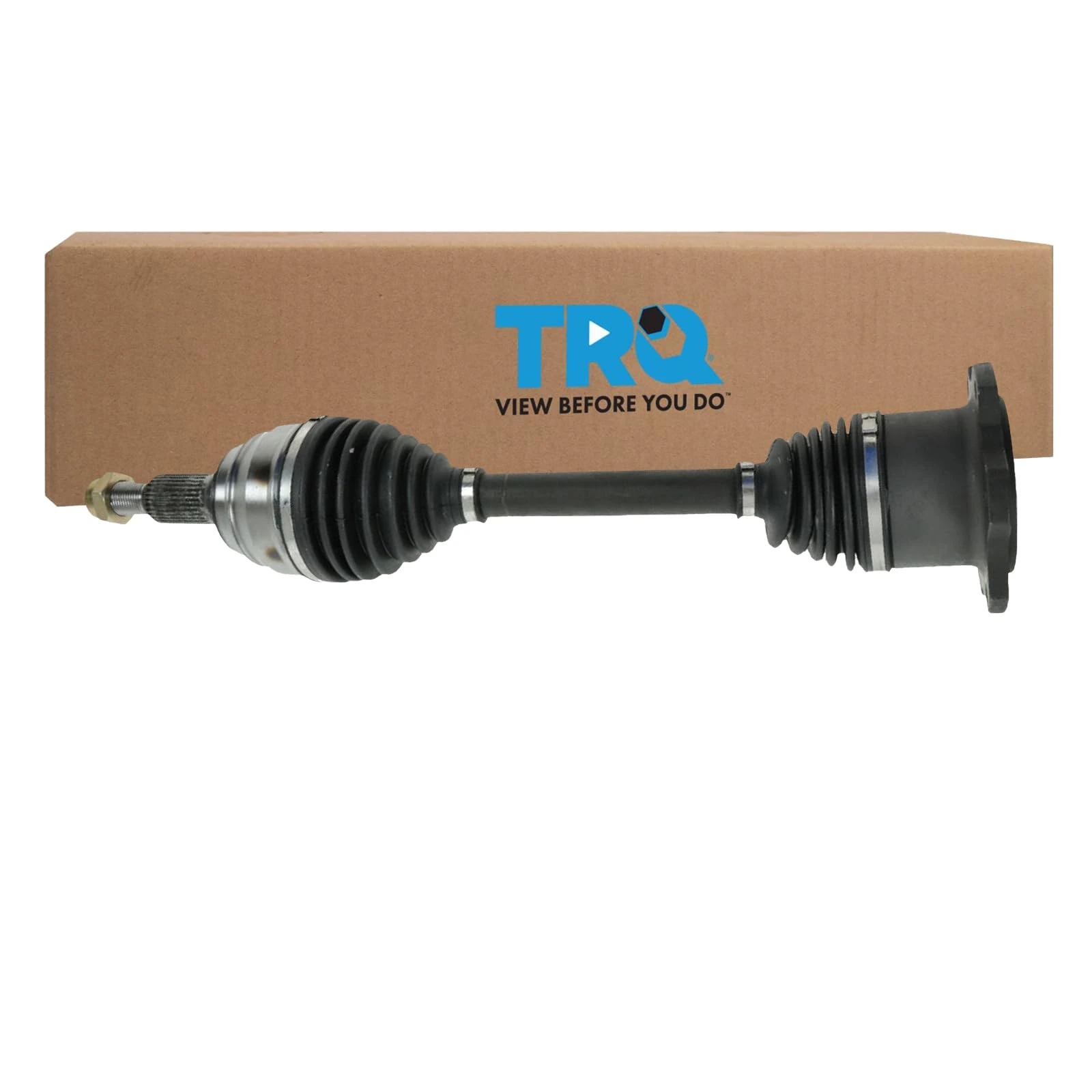 TRQ CV Axle Shaft Assembly Compatible with 2007-2014 Cadillac Escalade Escalade ESV 2007-2013 Escalade EXT Chevrolet Avalanche Silverado 1500 Suburban 1500 Tahoe GMC Sierra 1500 Yukon Yukon XL 1500