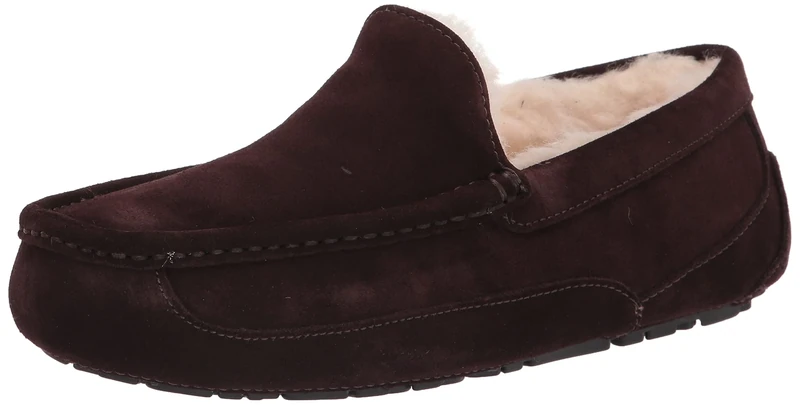 UGG Men's Ascot Slipper, Espresso Dark Brownish, 6 UK