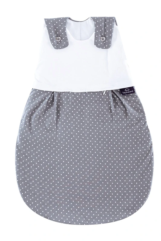 Traeumeland Liebmich Sleeping Bag, 68/74, Little Dots Grey, Multi Colours
