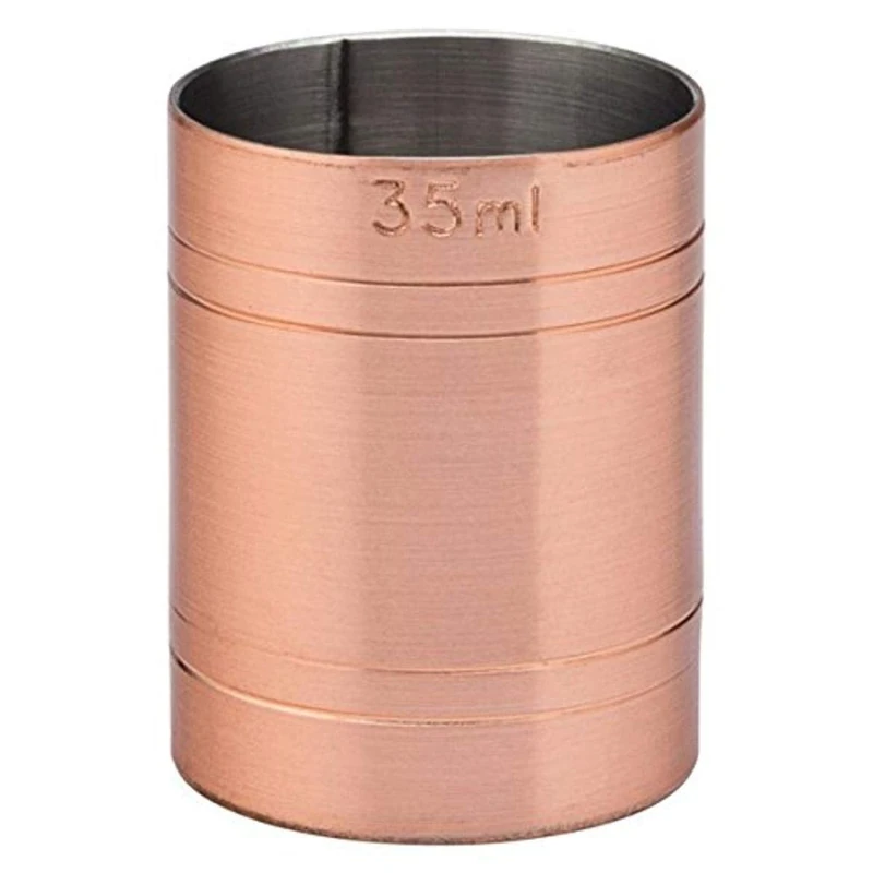 Utopia R91089 Copper Thimble Measure, 35 ml, CE Pack of 12