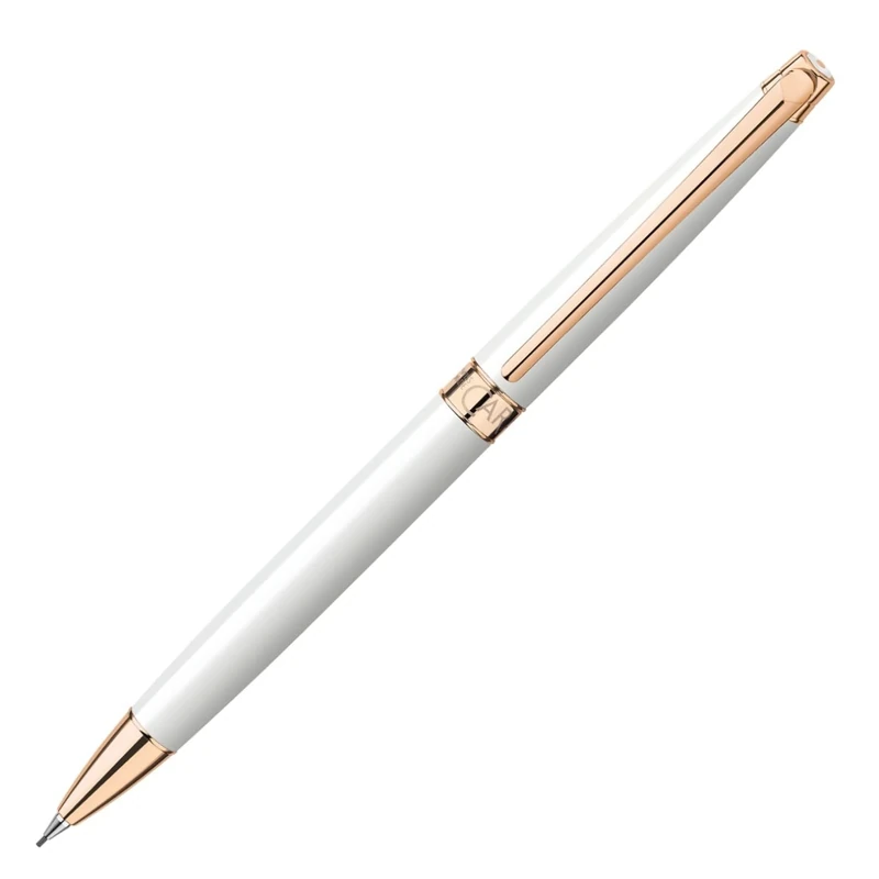 Caran d'Ache CD4761.001 0.7 mm Leman Slim Mechanical Pencil - White