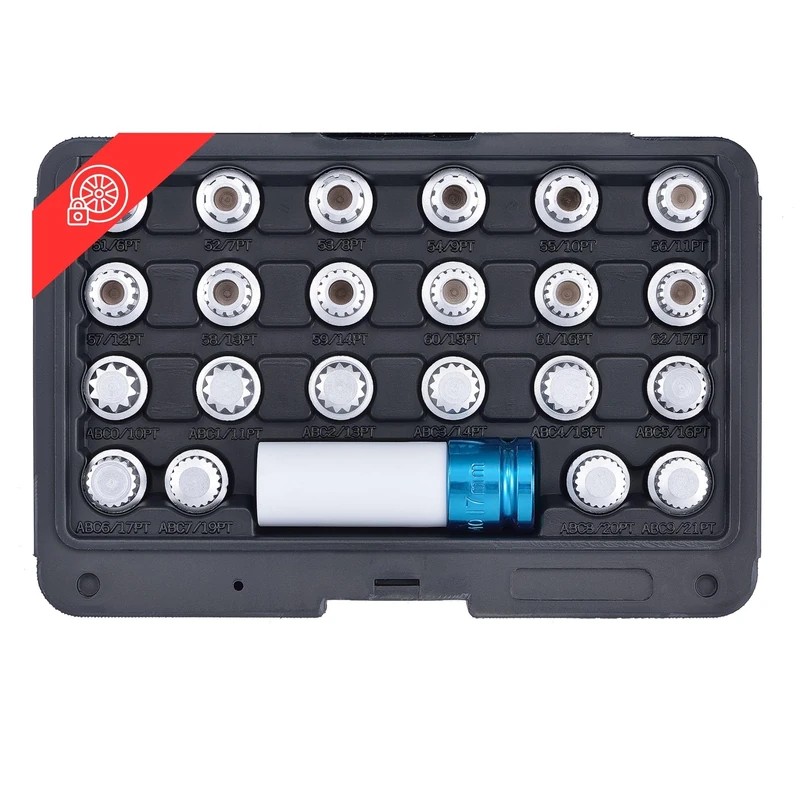 SW-Stahl 02382L Rim Lock Removal Set VW 23-Piece