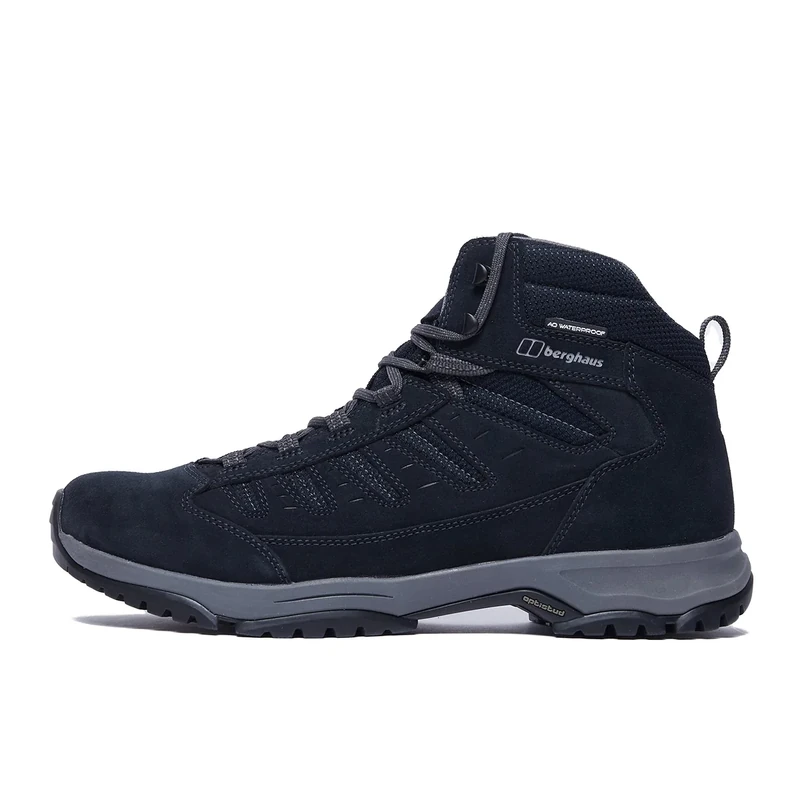 Berghaus Men's Expeditor Trek 2.0 Waterproof Walking Boots | Highly Breathable | Tough Grip, Navy/Black, 8