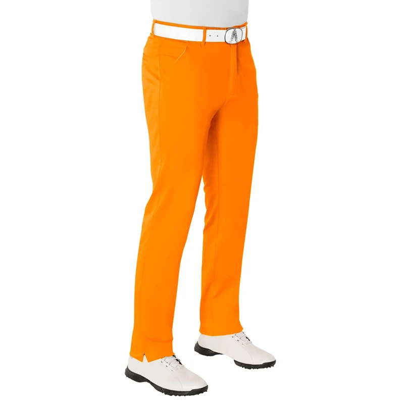 Royal And Awesome Men Golf Pants - Orange Slice, 38 x 34-Inch/96 x 86 cm
