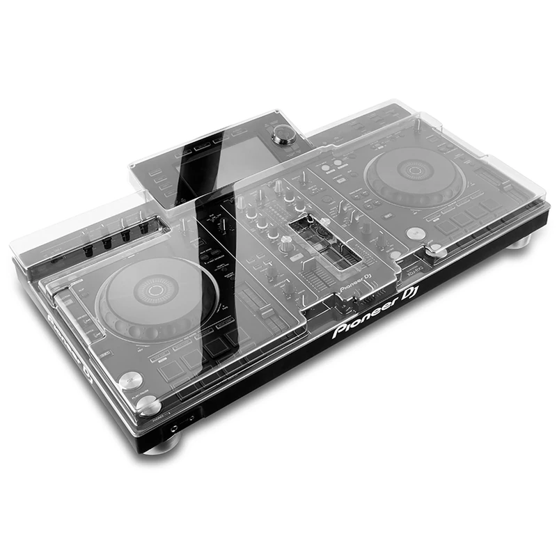 Decksaver Cover for Pioneer DJ XDJ-RX2 - Super-Durable Polycarbonate Protective lid in Smoked Clear Colour, Made in The UK - The DJs' Choice for Unbeatable Protection