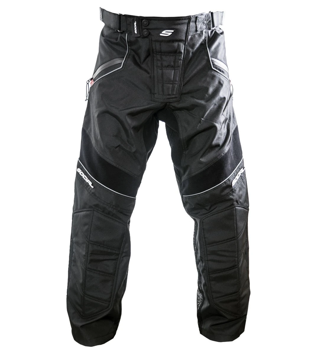 Social Paintball Grit v3 Pants, Stealth Black (Medium/Large)