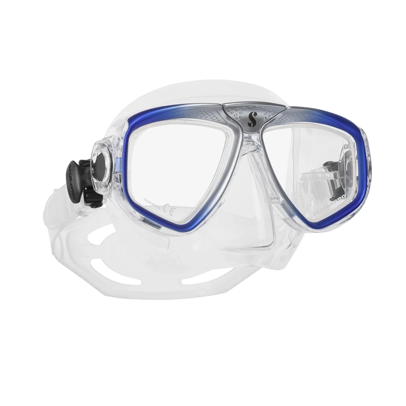 Scubapro Zoom Mask Blue/TRANSP. Cold Water Regulator Kit Unisex-Adult, Blue, One Size