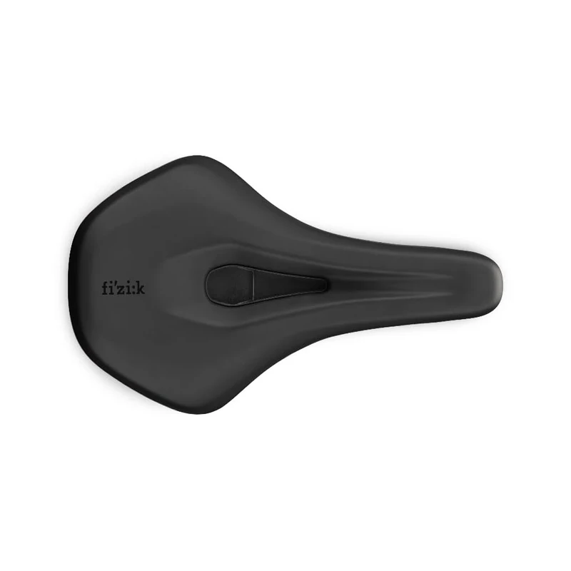Fizik Terra Aidon X5 E-MTB Bike Saddle, Carbon Reinforced Shell with Kium Rails, 160mm Width, Black