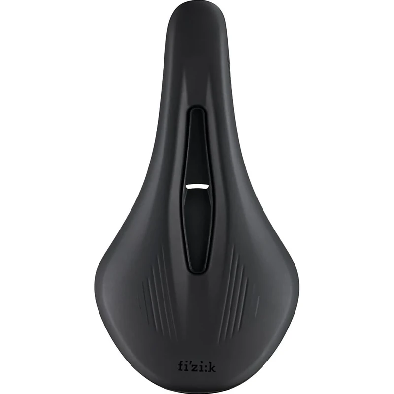 Fizik Vento Argo X1 MTB Bike Saddle, Carbon Reinforced Shell with Carbon Rails, 150mm Width, Black