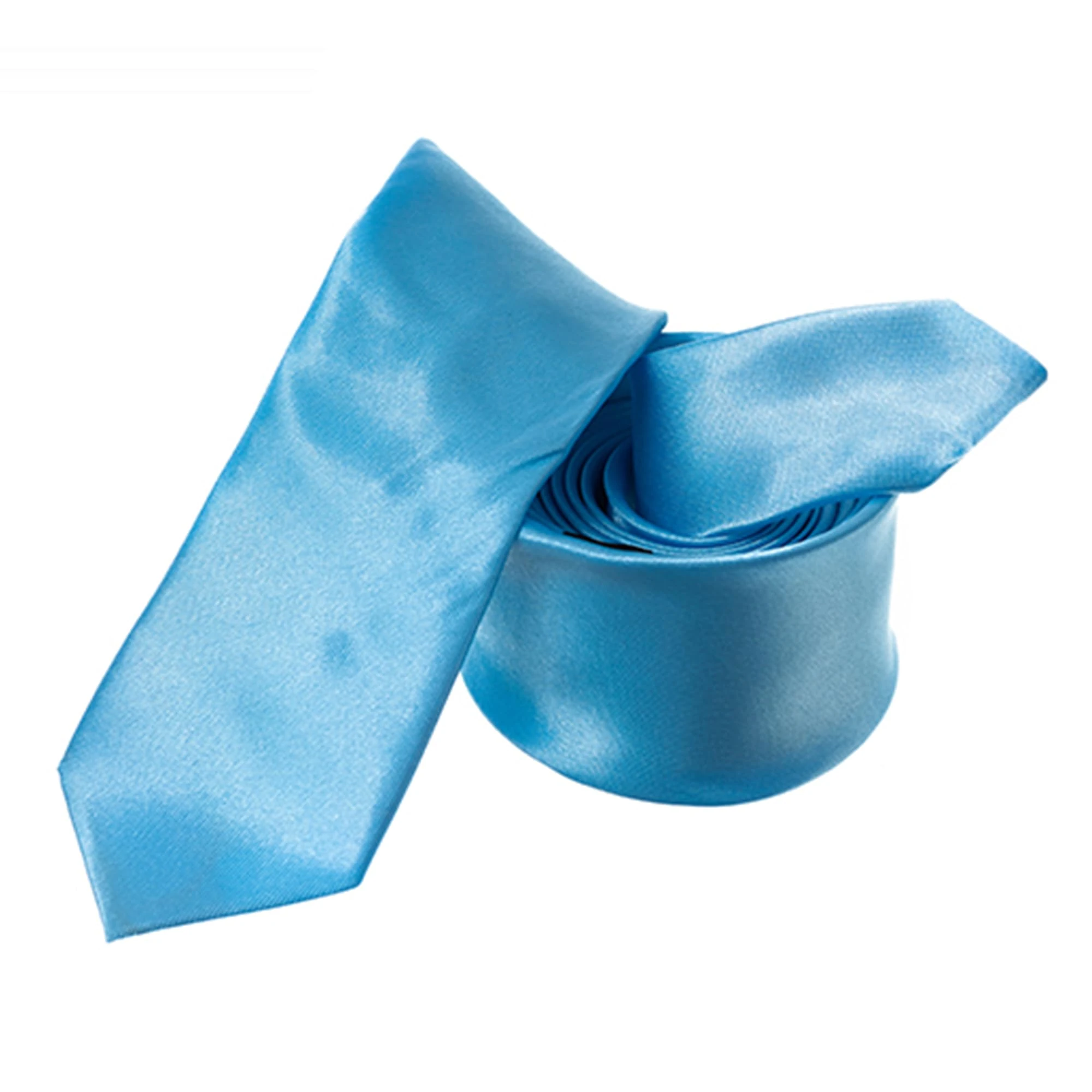 WedDecor Solid Color Formal Neckties, Men Ties for Funeral Wear Plain Satin Slim Ties for Wedding, Business, Events, Office Casual & Formal Wear Accessories, 56 Inches