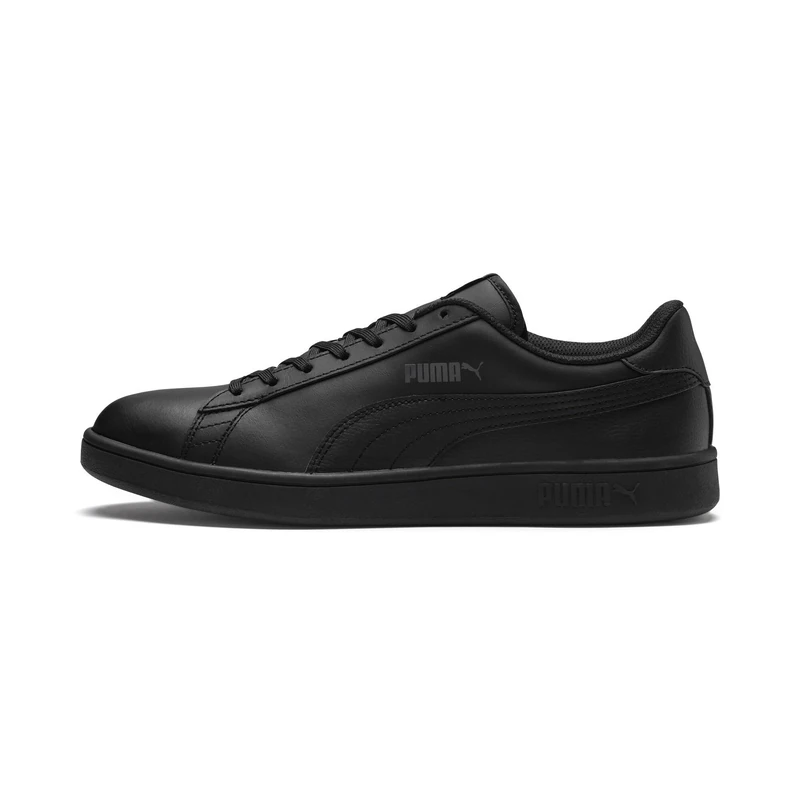 Puma Smash V2 L, Unisex Adults’ Low-Top Sneakers, Black (Puma Black-Puma 06), 8 UK (42 EU)