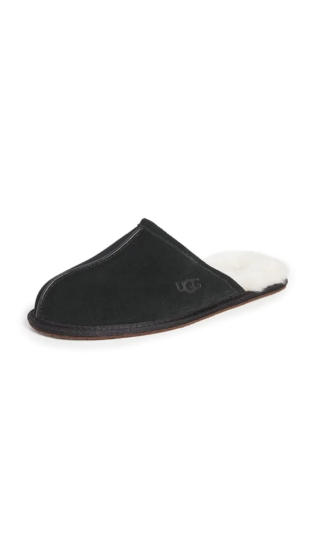 UGG Men's Scuff Slipper, Black, 10 UK