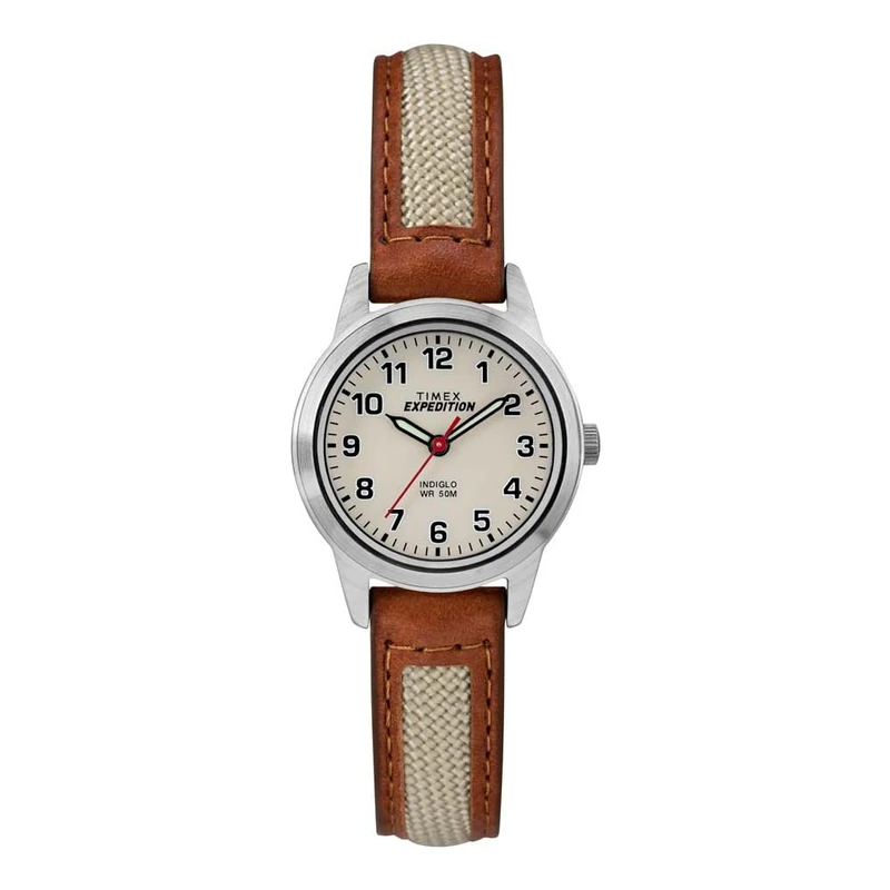 Timex Expedition Field Mini Women's 26mm Leather Strap Watch TW4B11900