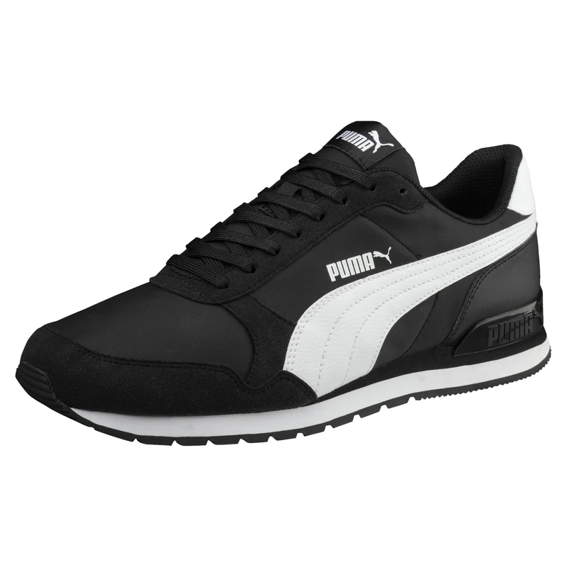 PUMA Unisex ST Runner v2 NL Sneaker, Black, 10 UK