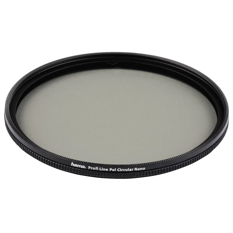Hama Profi Line 72 mm Polarizing Filter, Nano, Super Coated: 18 Layers, Black, Glass, Water Repellent - Image 1