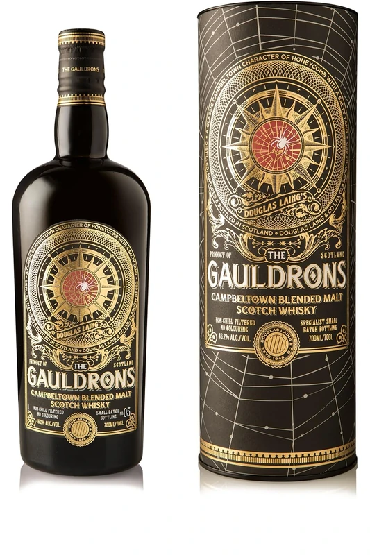 The Gauldrons Campbeltown Blended Malt Scotch Whisky, 46.2%, 70cl -