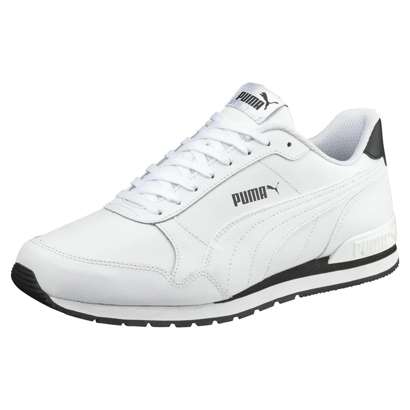 PUMA Unisex St Runner V2 Full L Sneaker, Puma White Puma White, 7 UK