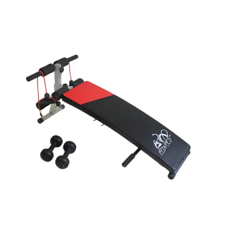 FFitness FLMD312N Sit UP Crunch Bench Adjustable Abdominal PECTORAL Gluteum Calf Back Home Fitness Gym Multifunction PESISTIC Weights - Image 1