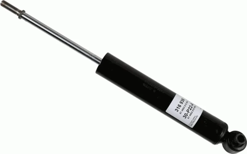 SACHS 316 936 Shock Absorber compatible with Citroen C4 Picasso II 2013 - Rear Axle and Other Vehicles