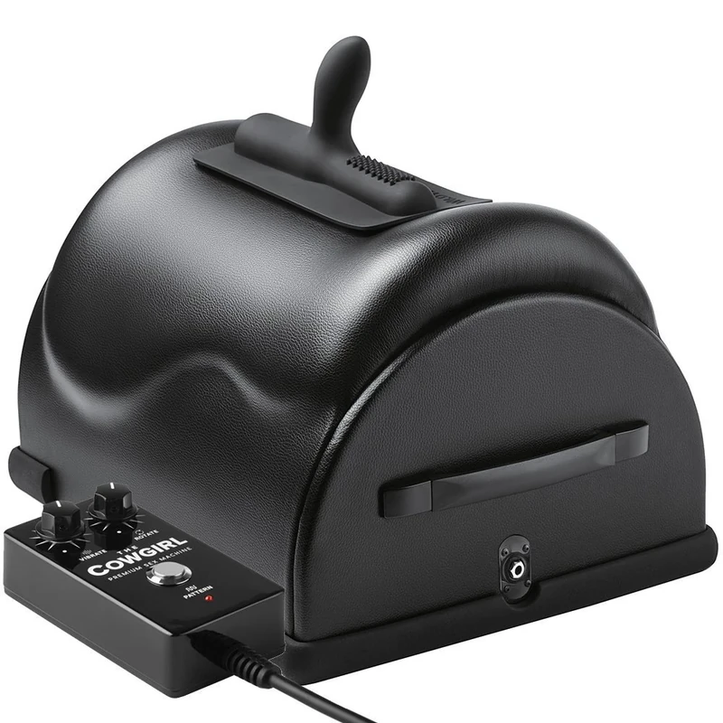 The Cowgirl Premium Sex Machine Black, One Size