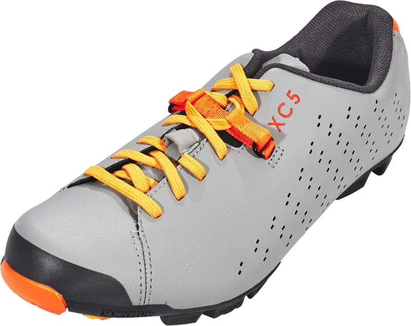 Shimano SH-XC5 Shoes Grey/Orange Shoe Size 41 2019 Bike Shoes