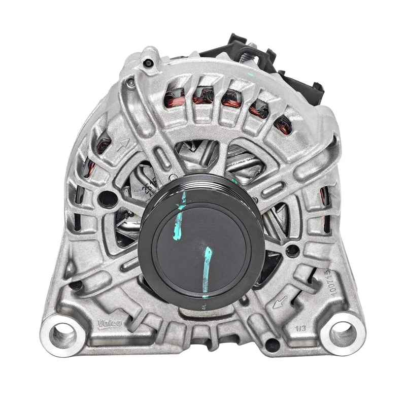 VALEO 439908 Alternator Alternator Charge current: 150 Amp Grooves: 6 grooves Pulley diameter: 55 mm Voltage: 14 V Rotation direction: CLOCKWISE