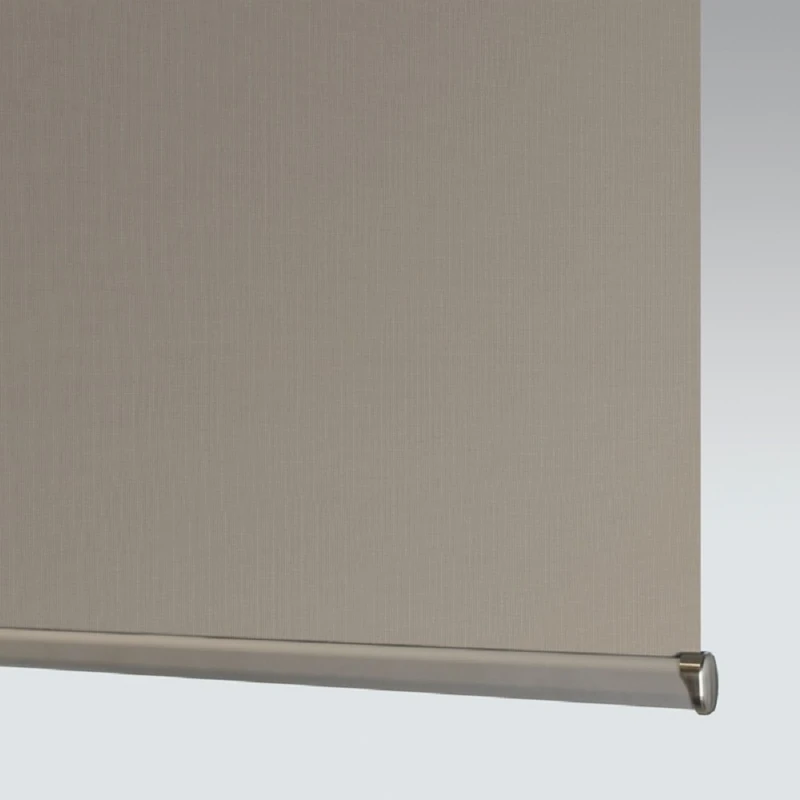 Rufflette Manhattan Roller Blind Width: 60cm (2 ft) Drop: 190cm, Polyester, Taupe, 60 x 5 x 5 cm - Image 1