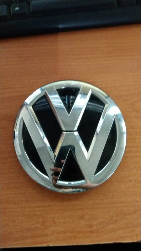 VW OEM Front Grille Emblem fits most Passat 2016-2017 - Except with Pre-Crash Collision Avoidance/Auto Brake