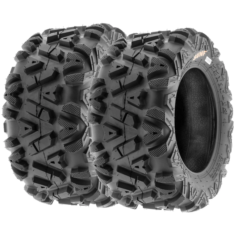 Sun.F A033 ATV Tires 22x10-12 Rear set of 2 ,6 Ply