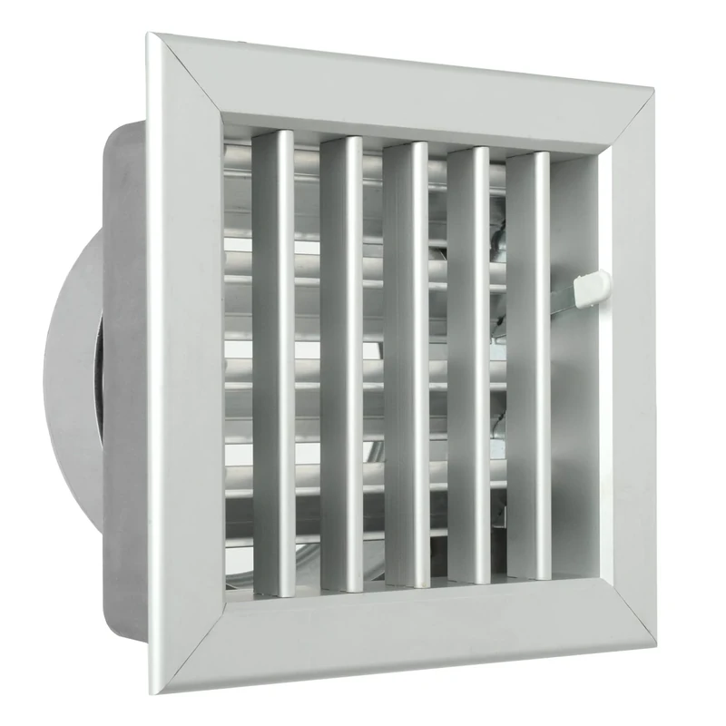 La Ventilazione GCSIAL1615120 Built-in Ventilation Grille for fireplaces, Aluminium, 160 x 150 mm
