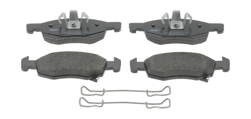 FERODO Brake Pads | FDB4866 | Front | for OPEL CORSA E 2014- | OE-Matching Quality | Eco-Friction Fuse+ Technology
