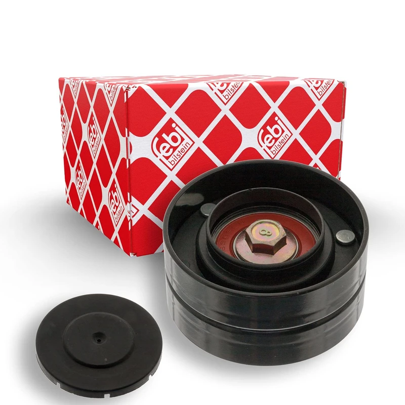 febi bilstein 100567 Idler Pulley for auxiliary belt, pack of one