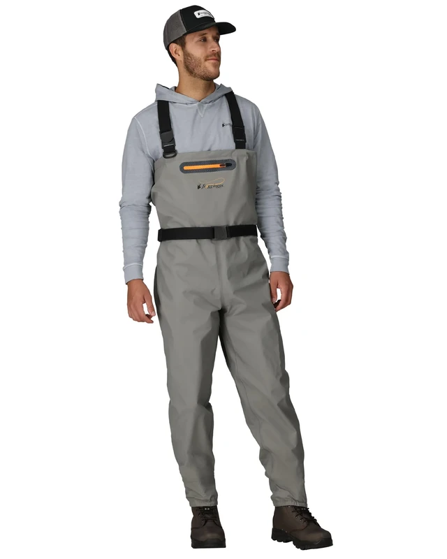 FROGG TOGGS Canyon II Breathable Stockingfoot Chest Wader, Gray, XXL