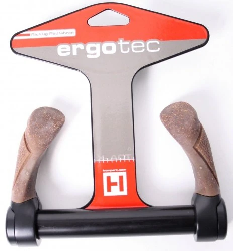 Ergotec Bar Ends MF3, size S, AL6061, Dura Cork, black/brown, 50051001