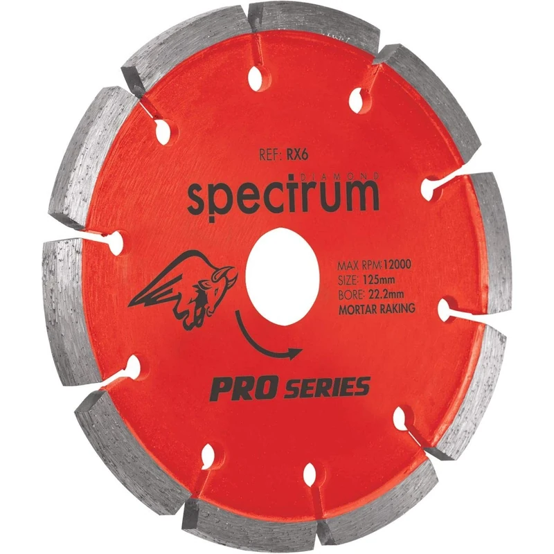 OX Spectrum Pro Dia Blade - Mortar Raking - 115/22.23mm