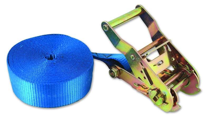 Chapuis Maximum gab16 Polypropylene with Ratchet Tension Strap, Blue, 6 M X 35 mm