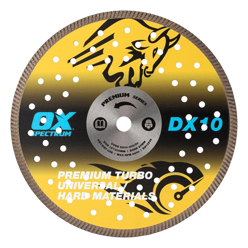 OX Spectrum Premium Diamond Blade - Universal/Hard - 300/20mm