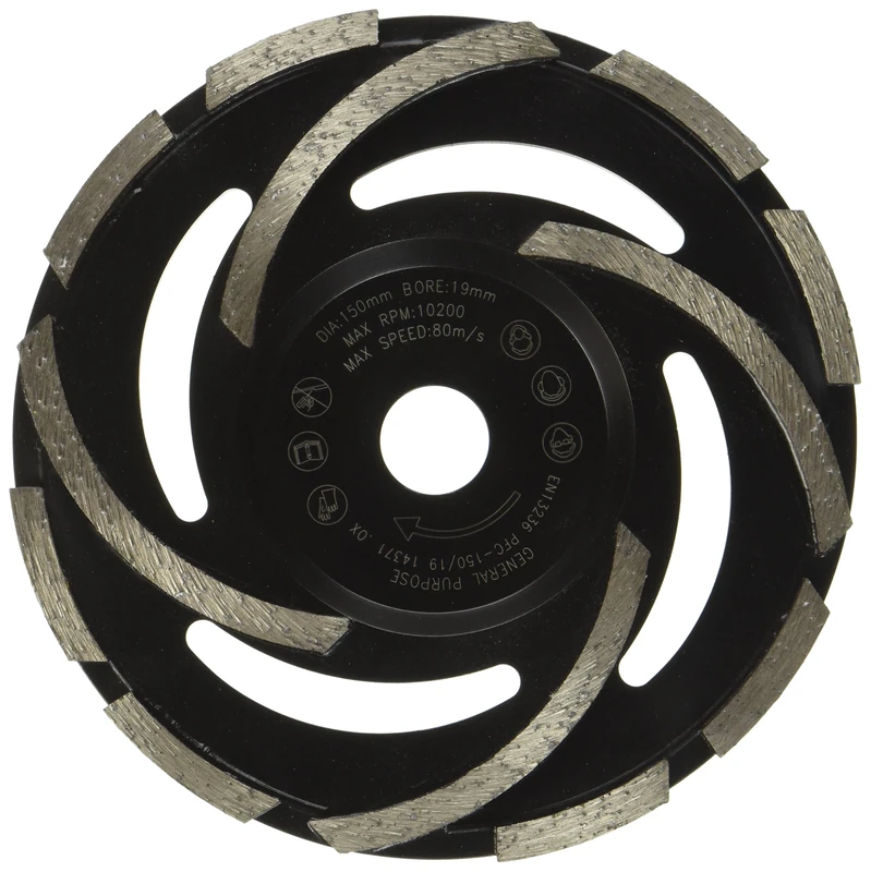 Spectrum Ultimate Fan Cup Grinding Disc - 150/19mm