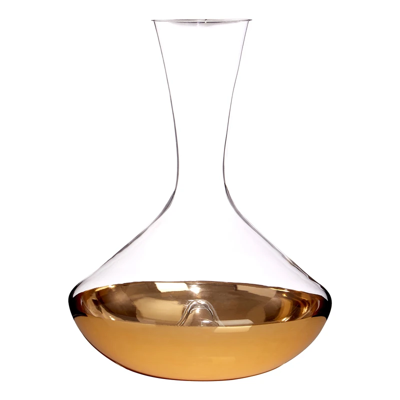 Premier Housewares Horizon Pitcher, Gold, 21 x 21 x 28 cm