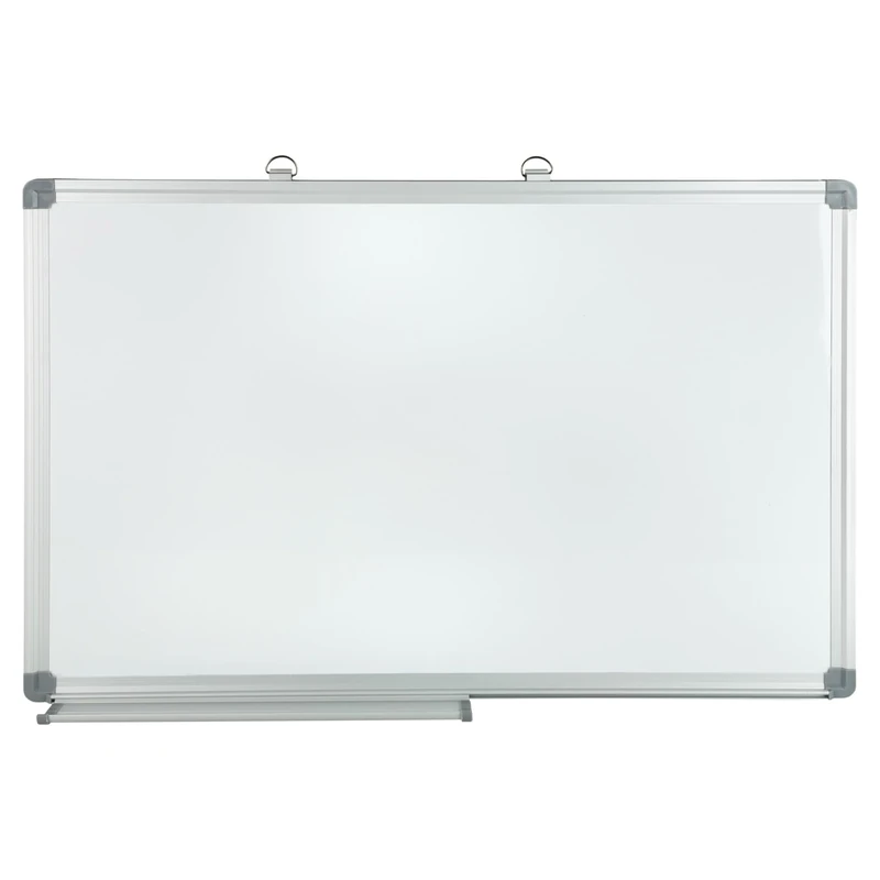 IDENA 60043 Whiteboard 60 x 90 cm Aluminium Frame with Pen Tray