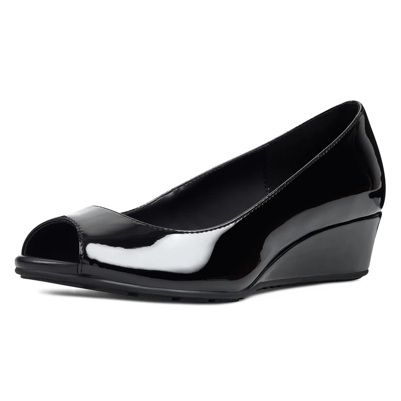 Bandolino Women's Candra Pump, Black Synthetic, 10 B (M) US