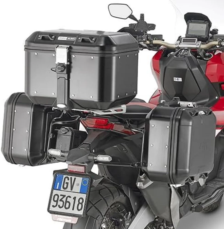 GIVI PL1156 Pannier Holder Specific Monokey Hard Bag Holder for Honda Xadv 750 (X-Adv), 2017